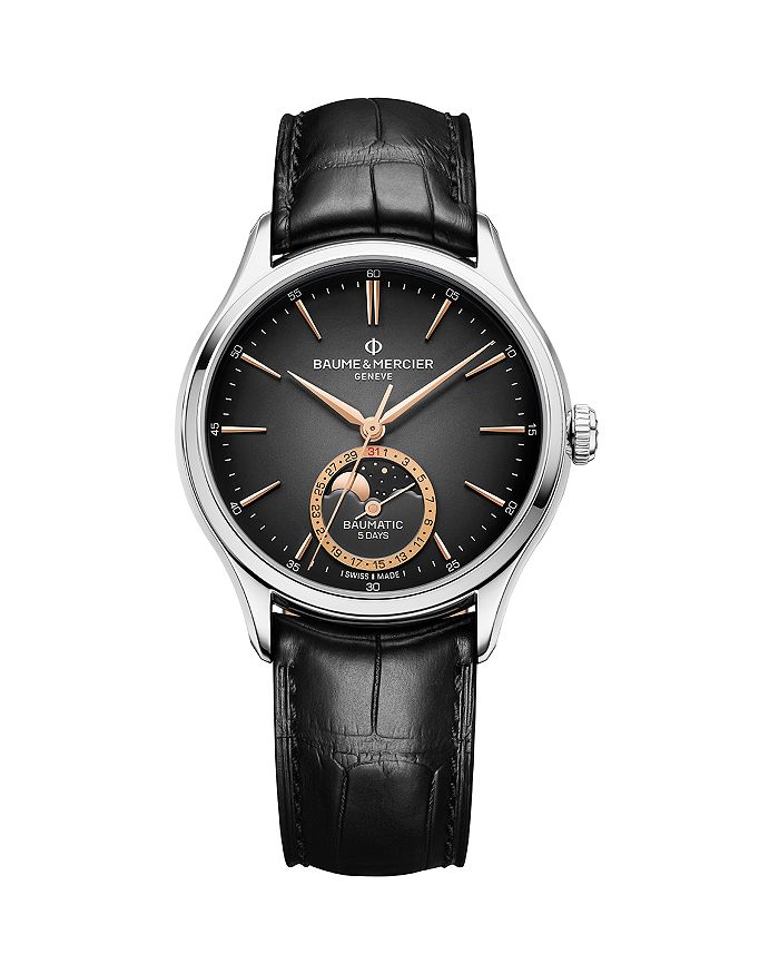 

Clifton 10758 Автоматические часы, 39 мм Baume & Mercier, черный
