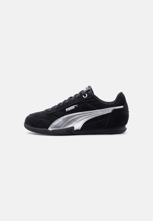 Кроссовки унисекс bella donna metallic jr. Puma, Black/Silver-Coloured