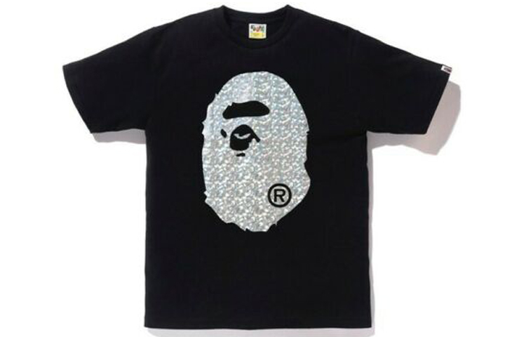 

Футболка Bape мужская A Bathing Ape, черный