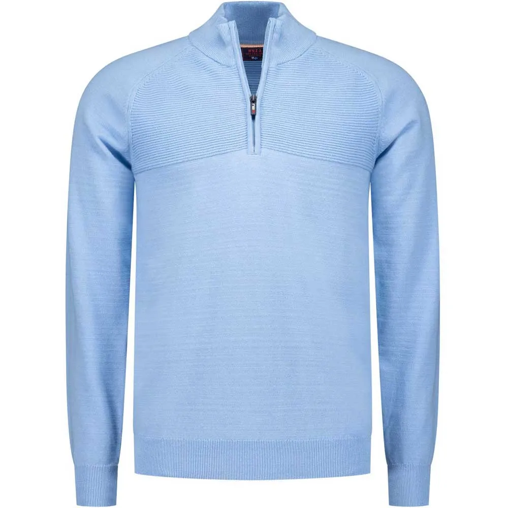 

Свитер Nza New Zealand Edison half zip, синий