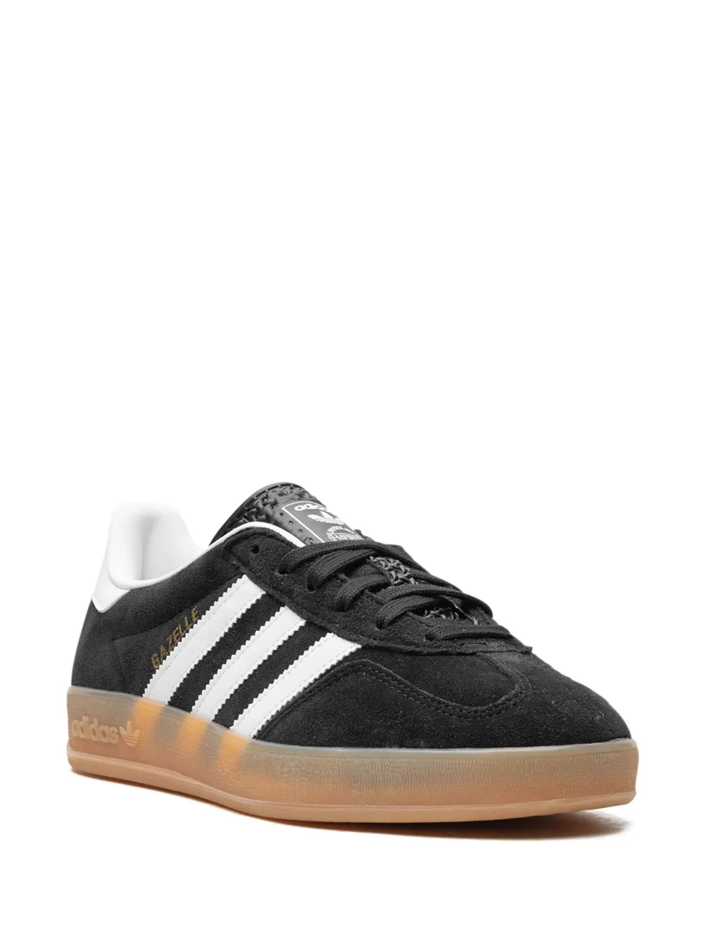 Кроссовки Adidas Gazelle Indoor Core Black/White/Gum — фото 2
