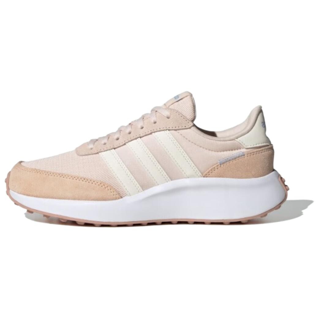 

Кроссовки для бега Run 70S женские с низким верхом Miracle Quartz Color / розовый и белый / благословенный оранжевый цвет Adidas