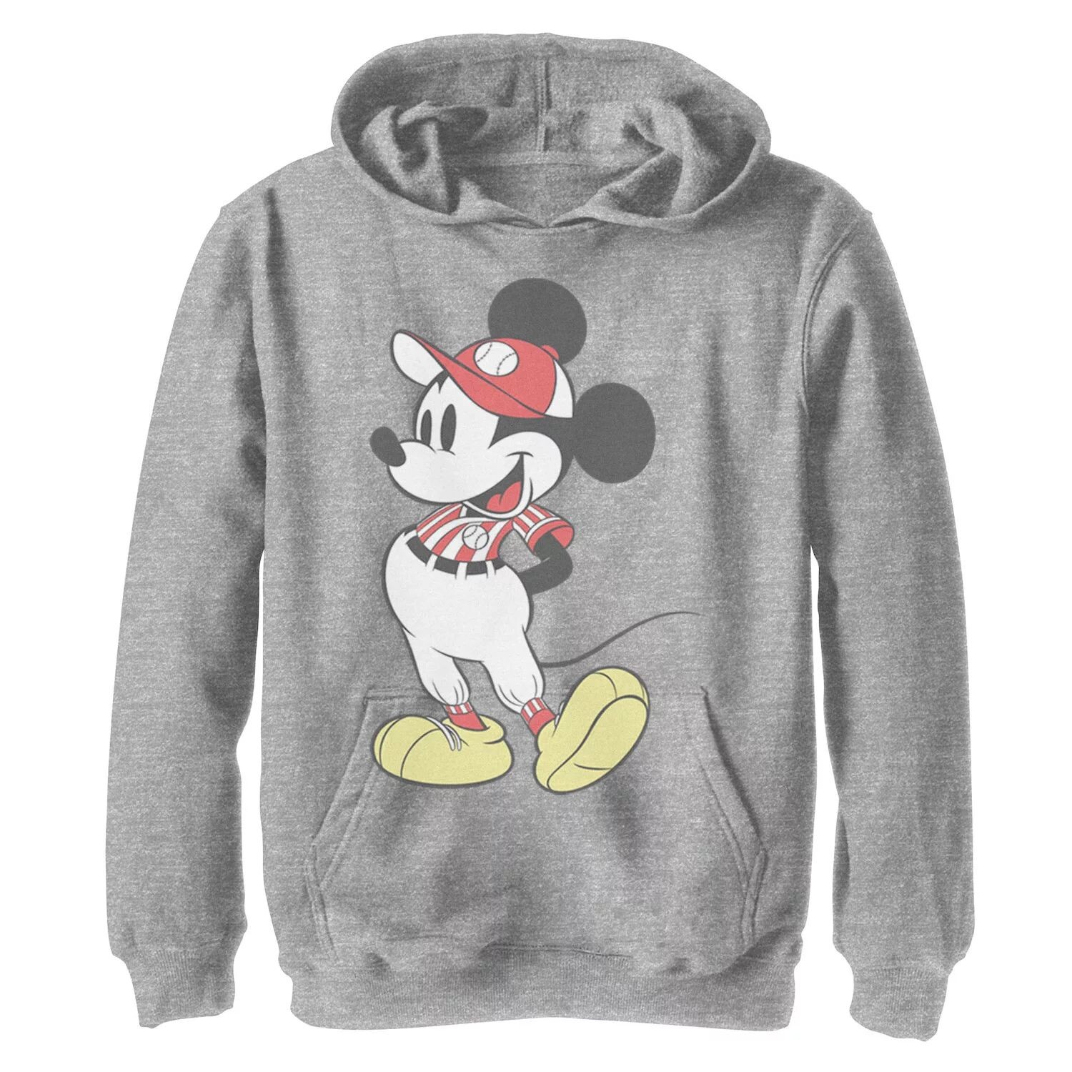 

Бейсбольная одежда Disney's Mickey Mouse для мальчиков 8–20 лет, пуловер с капюшоном и рисунком Disney