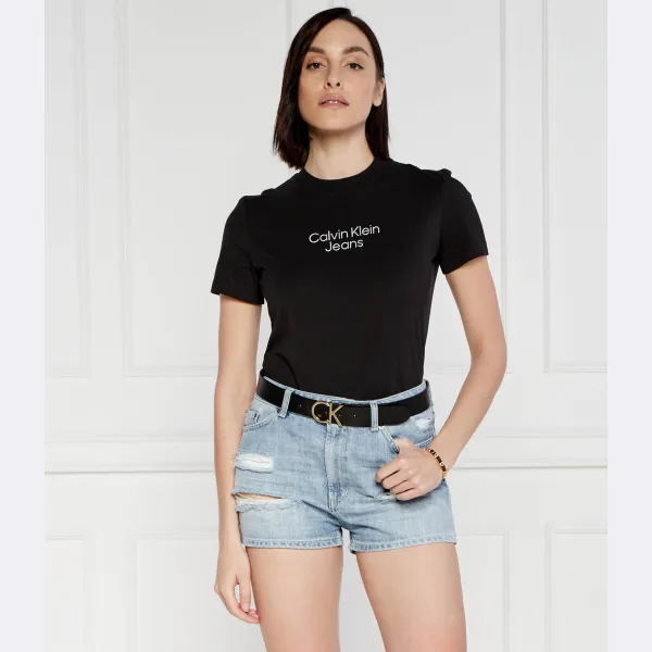 Футболка стандартного кроя Institution Calvin Klein, черный — фото 2