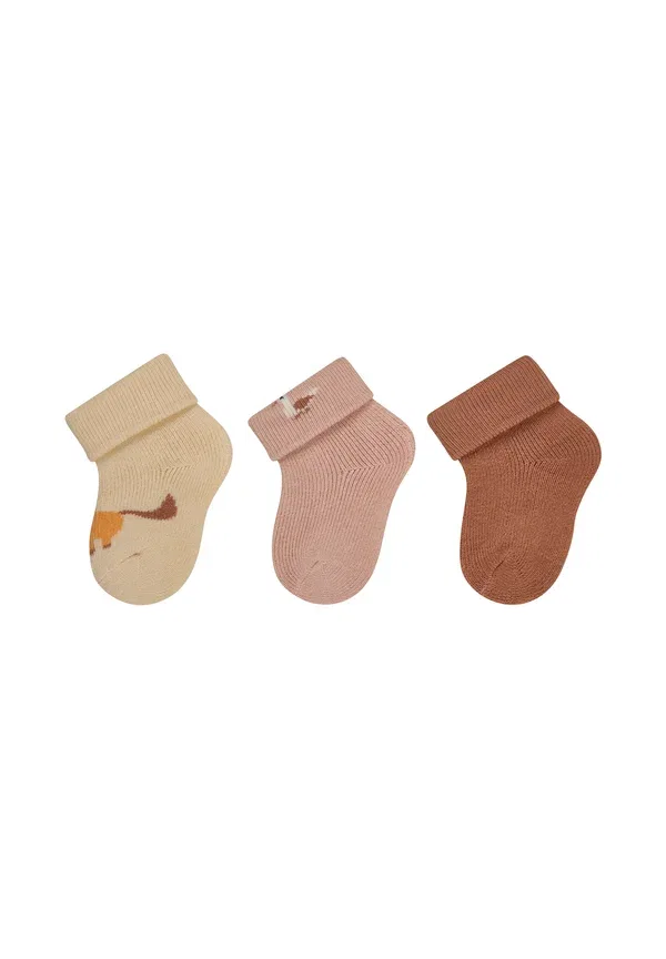 Носочки 3Er Pack Pferd Socks Sterntaler, меланж экрю