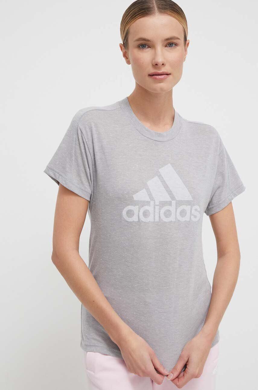 

Футболка adidas, серый
