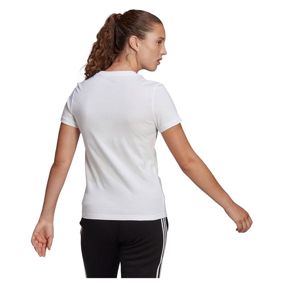 Футболка с коротким рукавом adidas Essentials Slim Logo, белый — фото 2