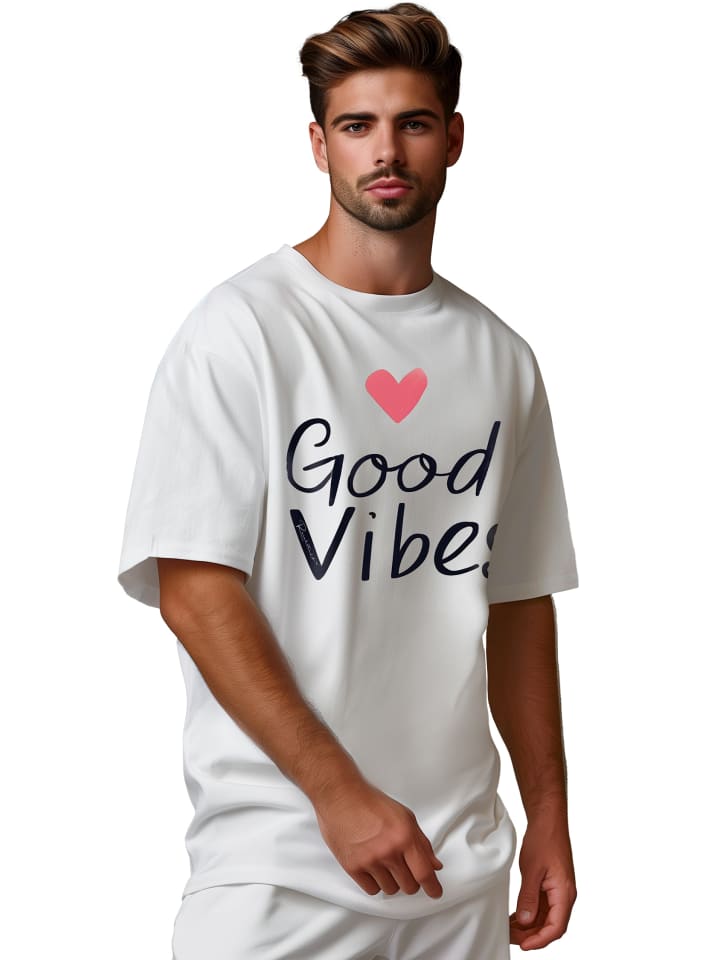 

Футболка с надписью Позитивный пульс Reichstadt