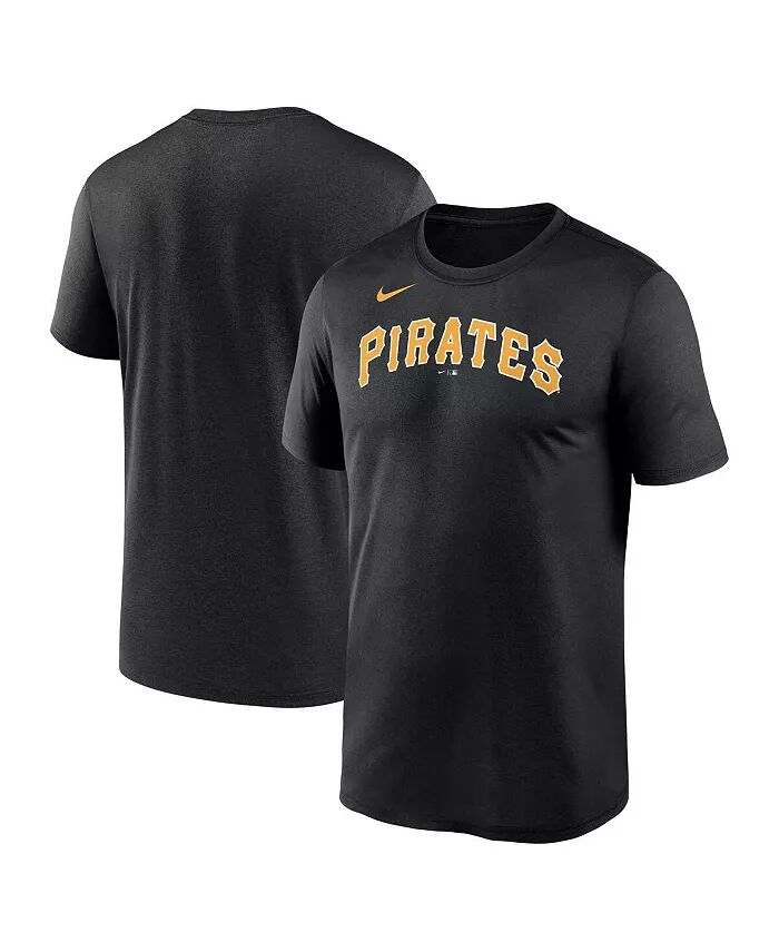 

Мужская черная футболка Pittsburgh Pirates New Legend Wordmark Nike
