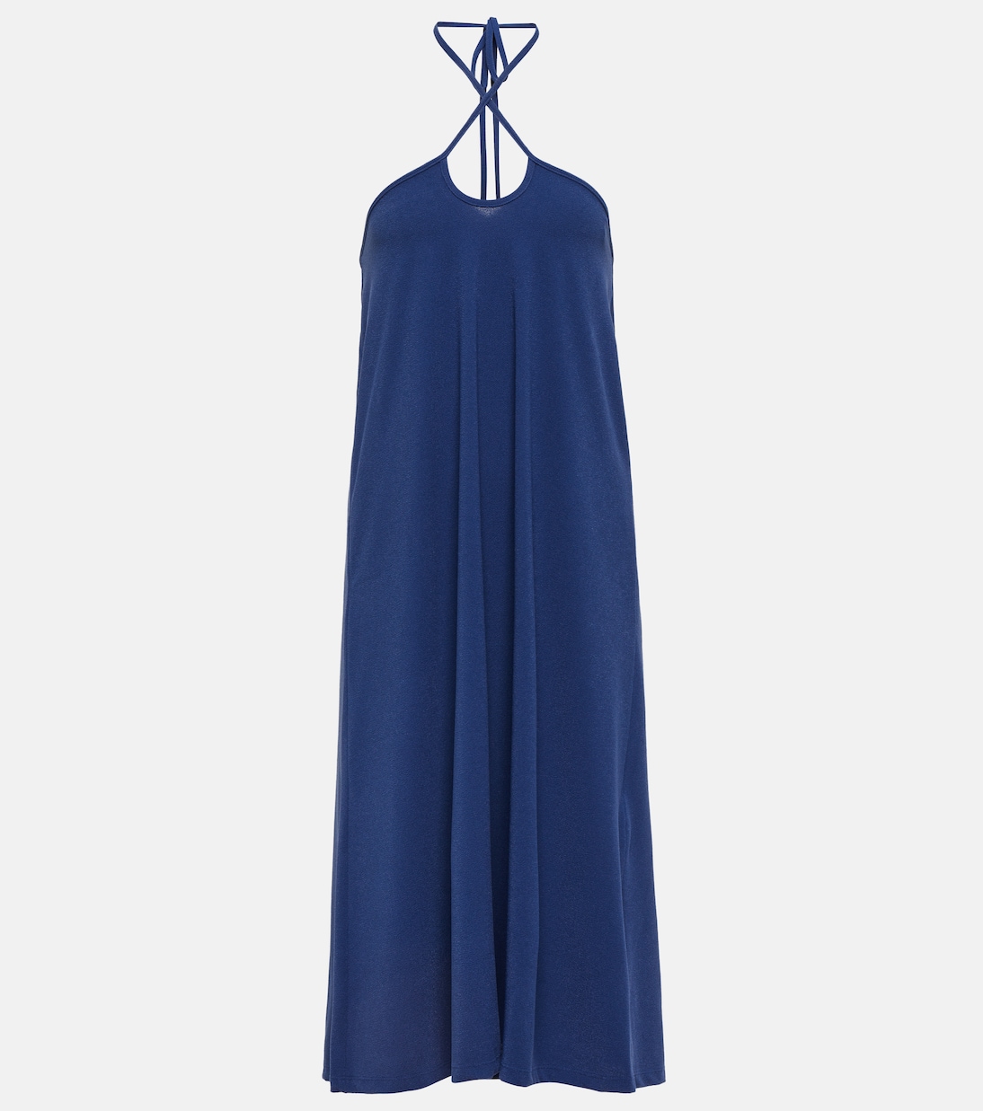 

Платье миди Planeta Oceanico с вырезами Johanna Ortiz, Mykonos Blue