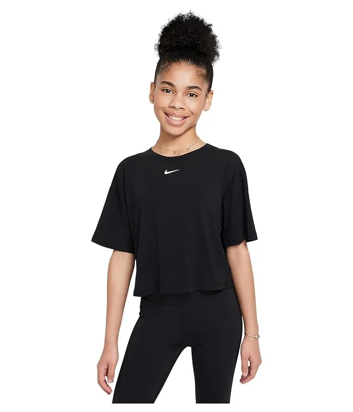 Футболка Nike One Relaxed Dri-FIT, Black/White