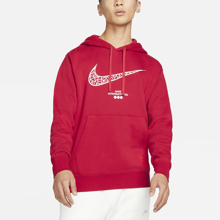 CNY Collection Толстовка мужская красная Nike, красный — фото 4