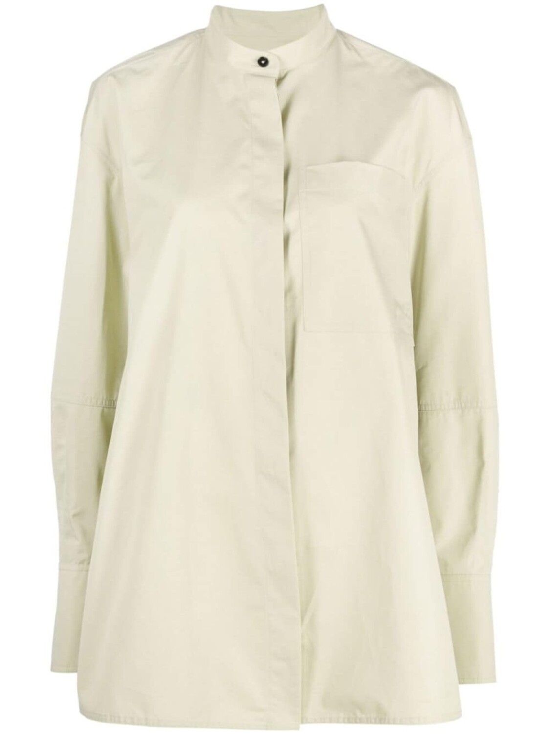 

Jil Sander рубашка без воротника, белый