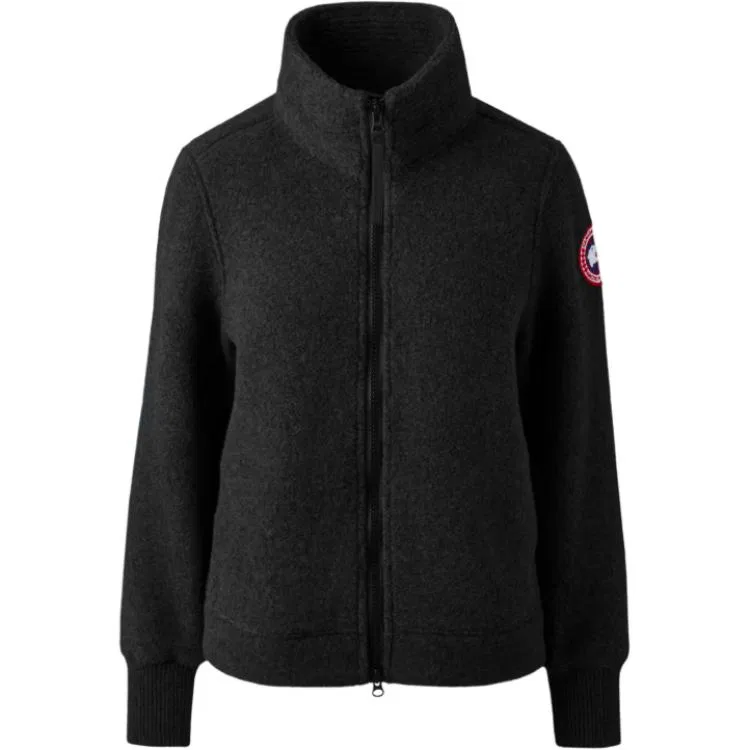 Куртка с высоким воротником zip Canada Goose, Black