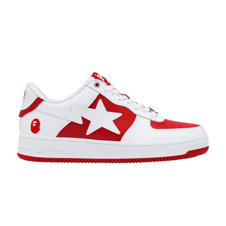 Кроссовки BAPE Wmns Bapesta #6, красный