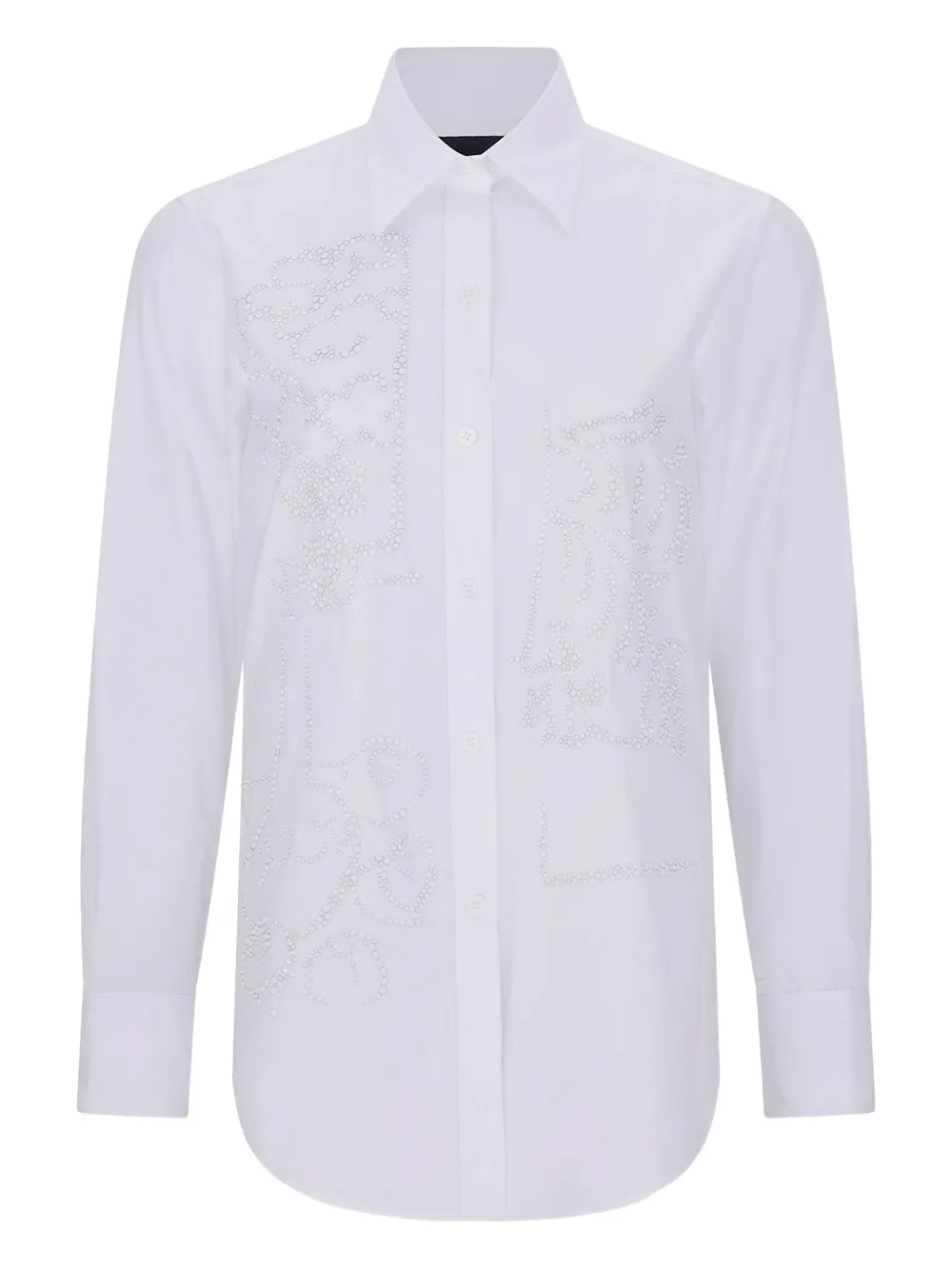 

Рубашка с длинными рукавами и отделкой Libertine, белый