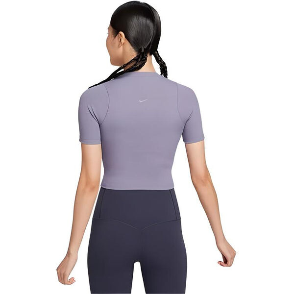 Футболка одна тренировочная футболка dri fit classic Nike, фиолетовый — фото 4