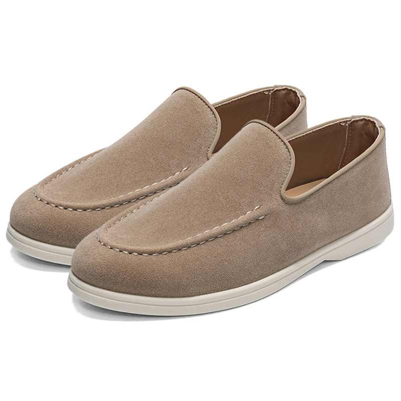 

Medd Лоферы мужские красновато-коричневые/светло-серые/кофейные/песочные - песочные, цвет Sand