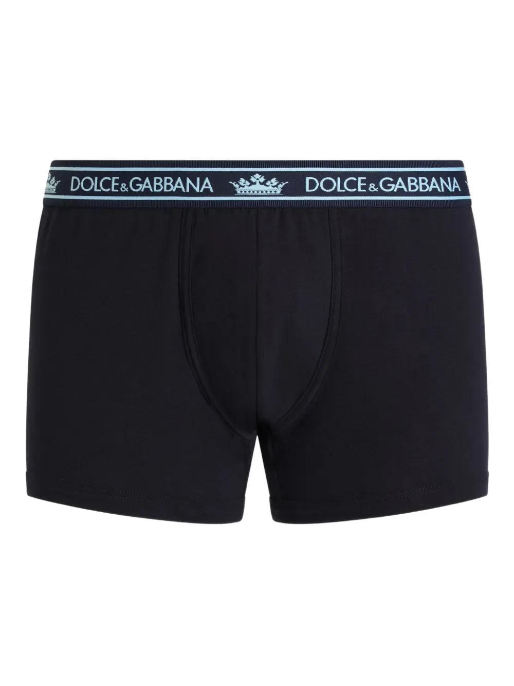 Комплект из трех боксеров с логотипом DOLCE & GABBANA, черный — фото 2