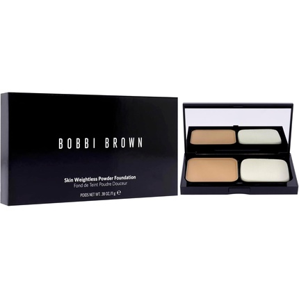 Невесомая пудра-основа Skin Weightless Powder Foundation N052 Natural для женщин, 0,38 унции. Bobbi Brown — фото 3