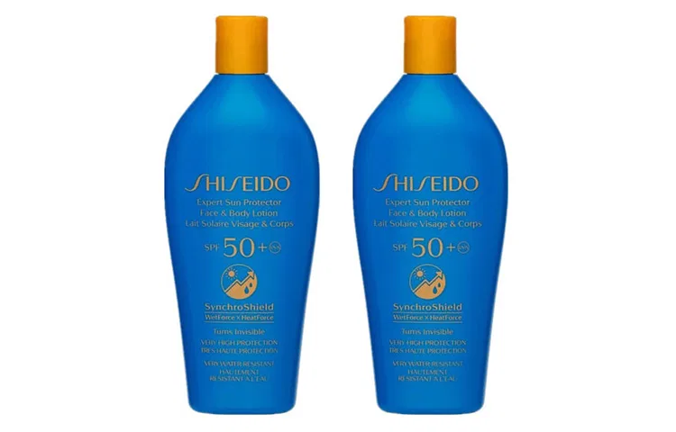 Солнцезащитный крем SHISEIDO Blue Chubby 50 мл × 2 — фото 3