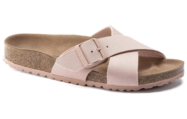Тапочки siena tex vegan sandals 'soft pink' Birkenstock, розовый — фото 3