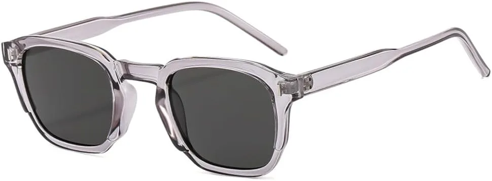 

Солнцезащитные очки прямоугольной формы с заклепками для женщин и мужчин, для активного отдыха, в стиле ретро, ​​с защитой от ультрафиолета UV400 LANGSER, 4