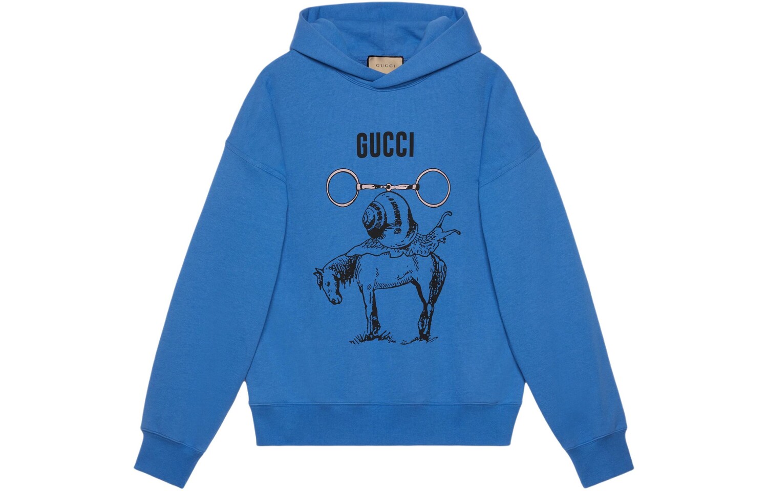 

Толстовка мужская синяя Gucci, синий