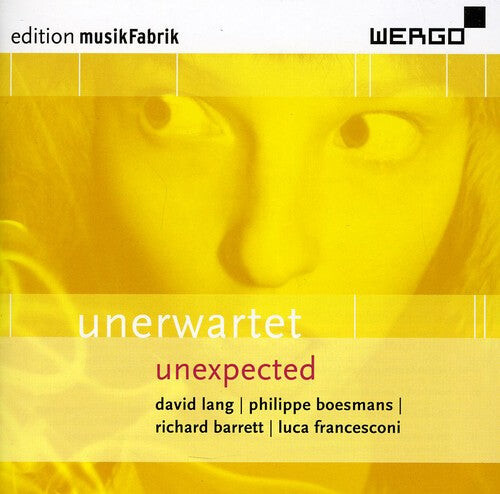 

CD диск MusikFabrik: Unerwartet: Unexpected