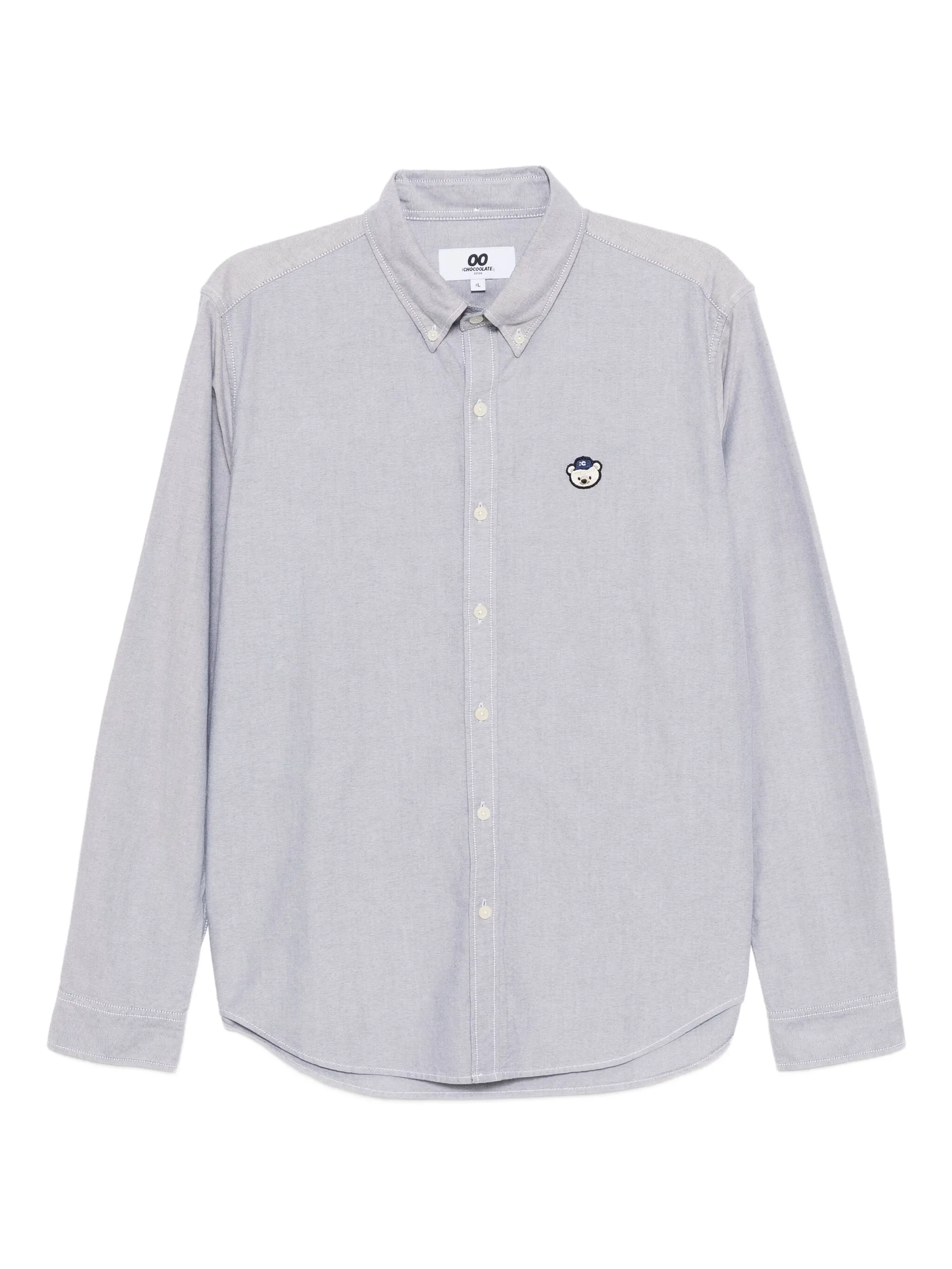 

Рубашка с длинными рукавами Chocoolate, серый