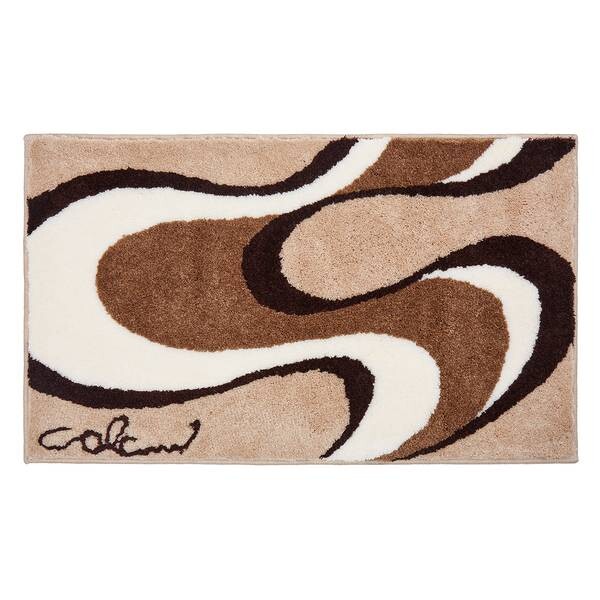 

Коврик для ванной Grund Colani Onda, 70x2,4x120 см цвет beige/braun