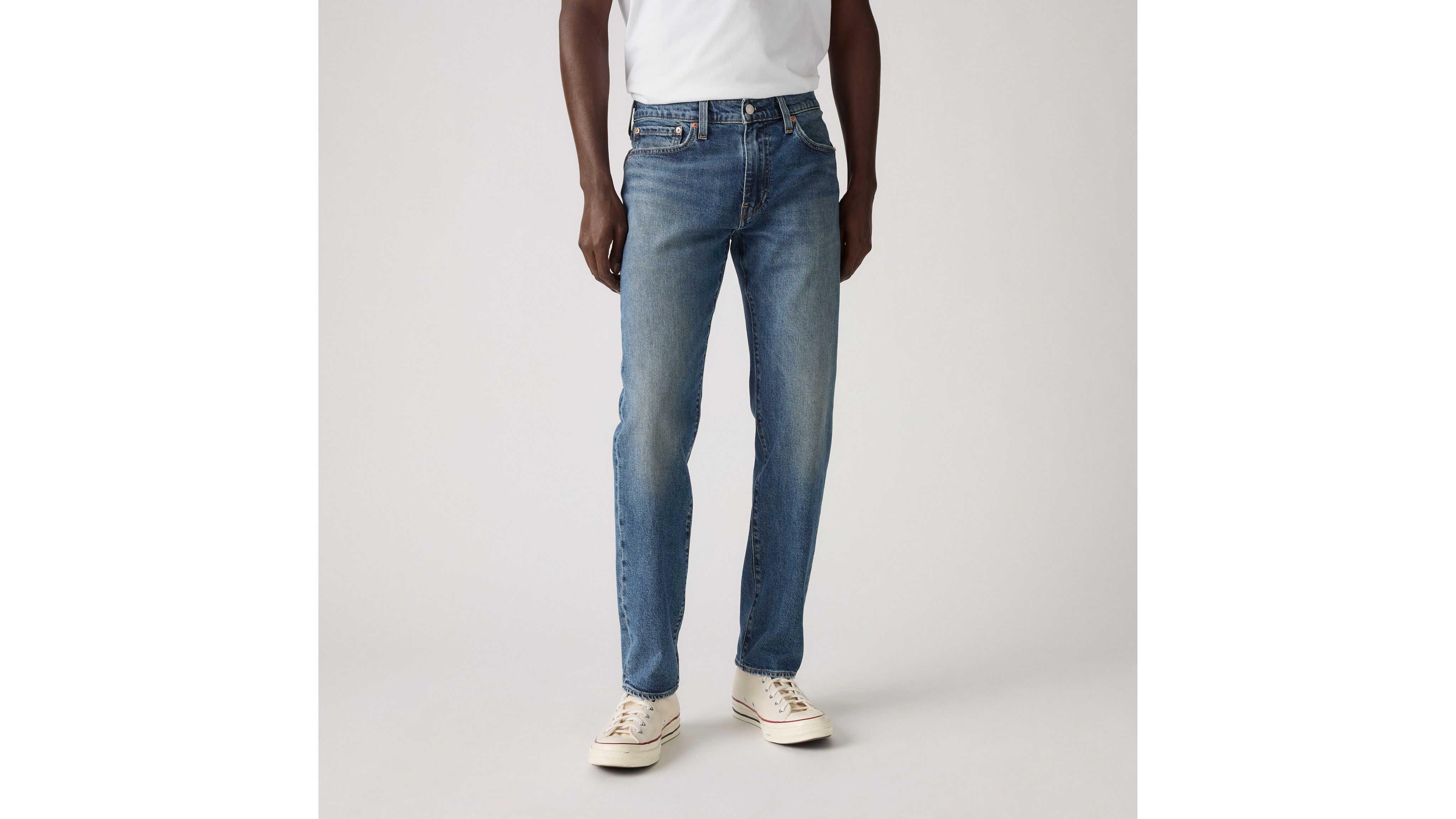 Мужские джинсы 502 Taper Fit Levi's, Denim Detour - Medium Wash — фото 2