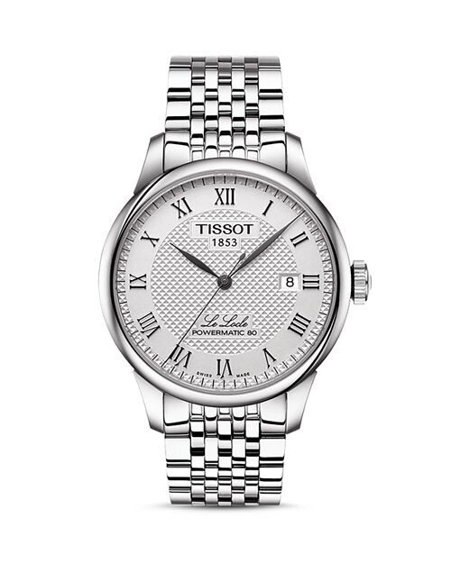 

Часы Ле Локль, 39,3 мм Tissot, цвет Silver