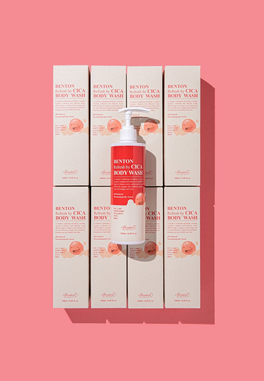 

Гель для душа REFRESH BY CICA BODY WASH Benton