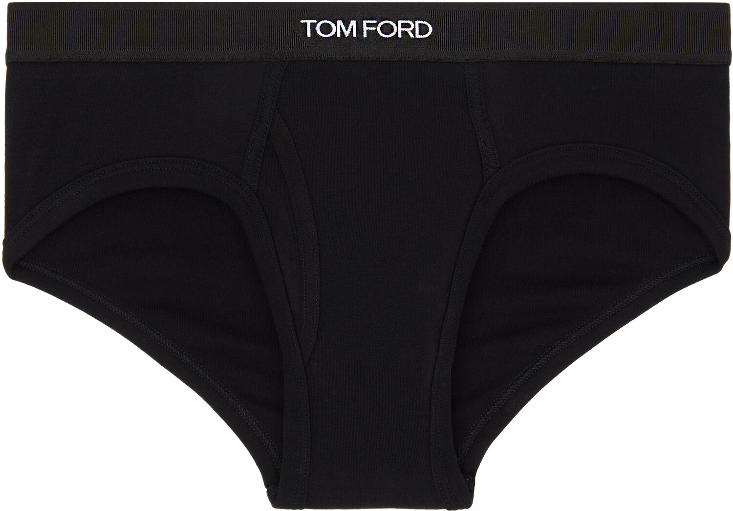 

Трусы из хлопка TO FORD TOM FORD, черный