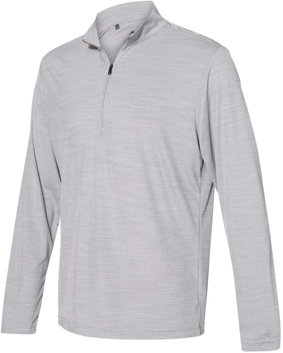 

Adidas Lightweight Melange Quarter-Zip Pullover