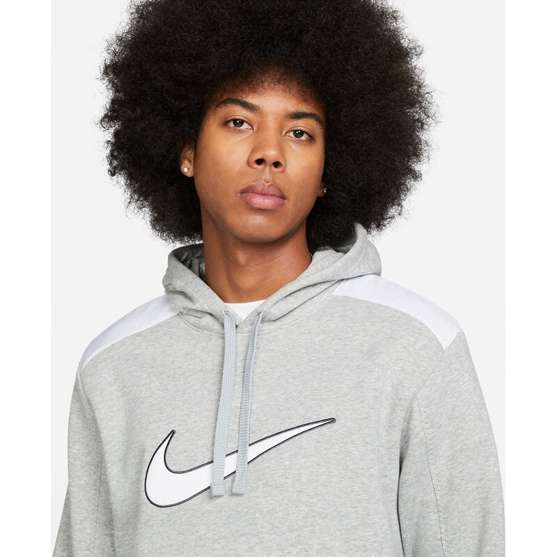 Hooded sweatshirt m nsw sp flc hoodie bb Nike, мультиколор — фото 4