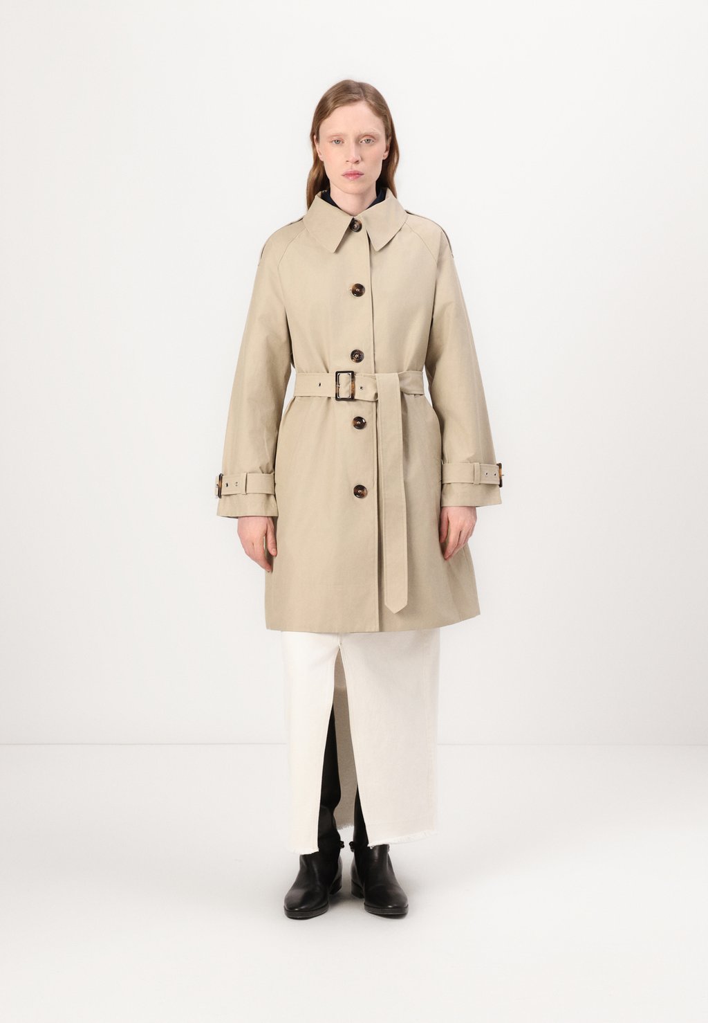 

Пальто-тренч MAIA SHOWERPROOF JACKET Barbour, песочный