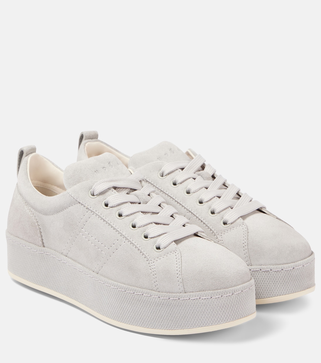 Замшевые кроссовки H681 Hogan, Grigio Medio