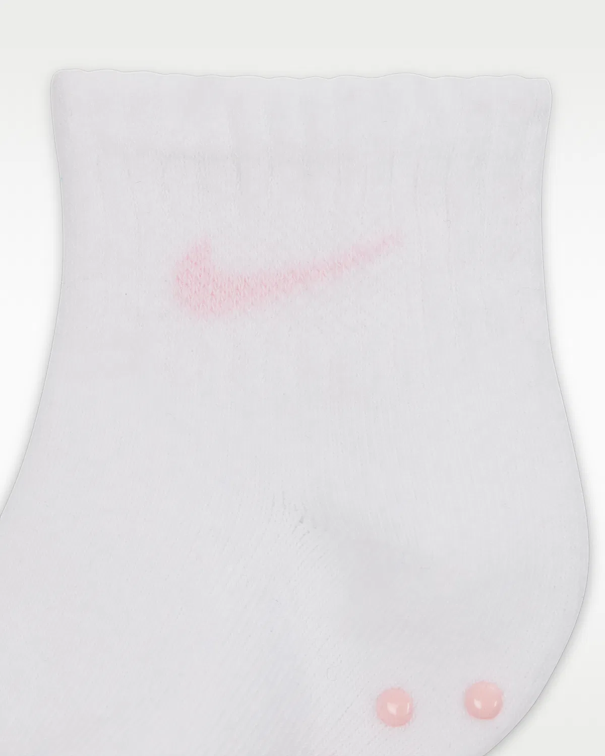 Baby Core Swoosh Gripper Socks (3 пары) Nike, Pink Foam — фото 3