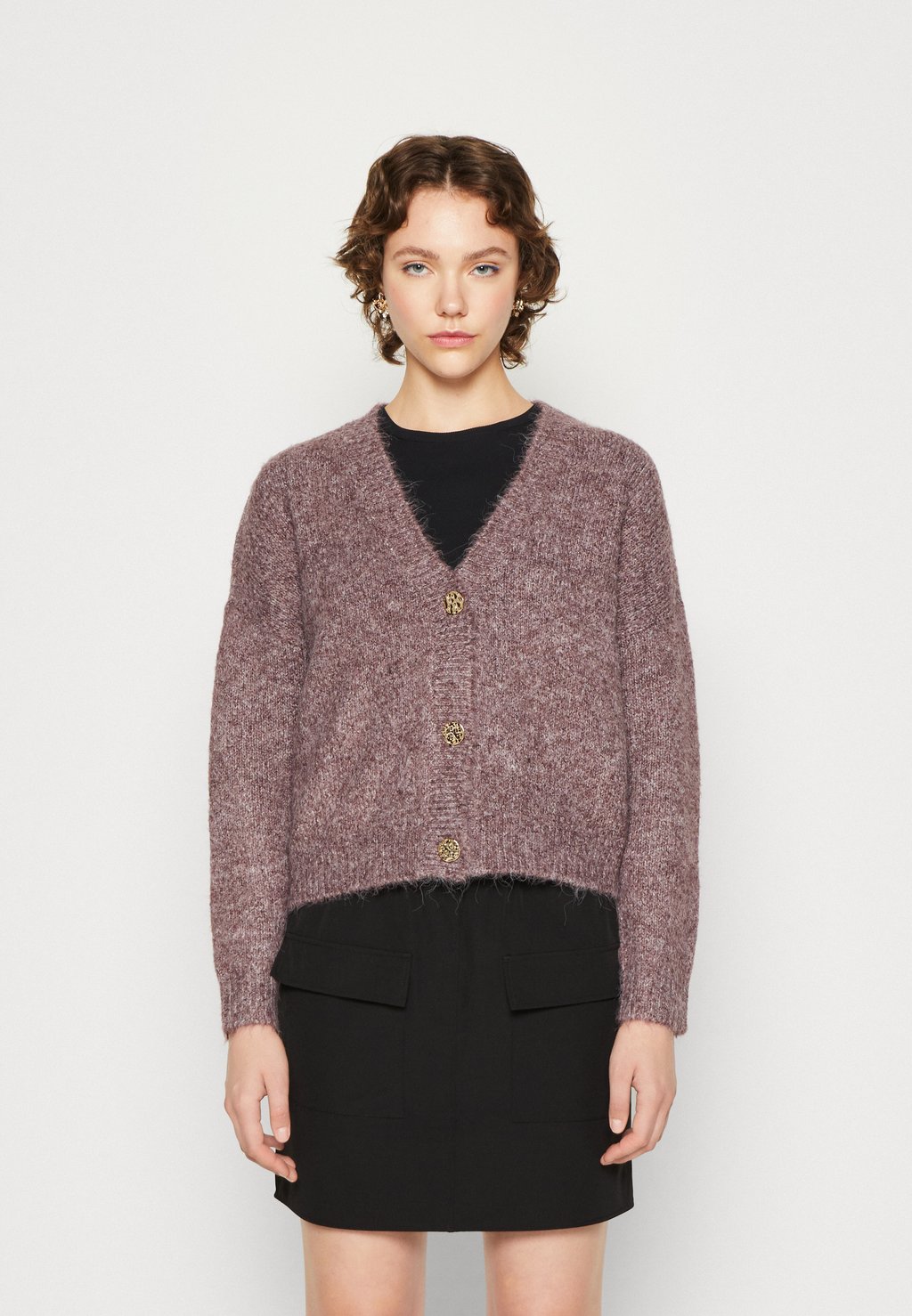 

Кардиган ONLY ONYZOEY CARDIGAN, цвет port royale melange