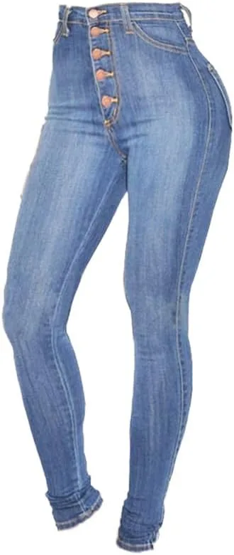 

Andongnywell Женские джинсы High Waisted с эффектом подтяжки