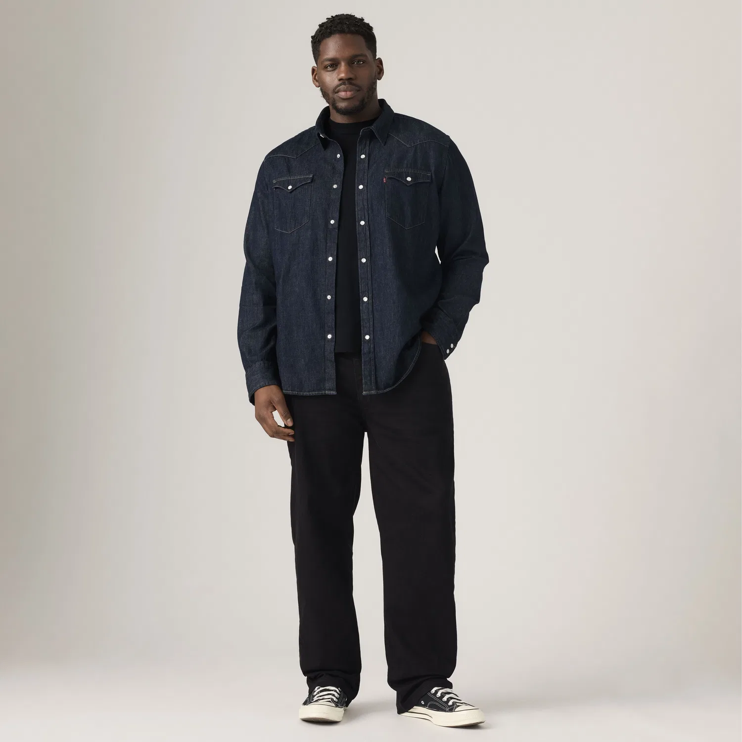 Мужские джинсы 541 Athletic Taper (большие размеры) Levi's, Black