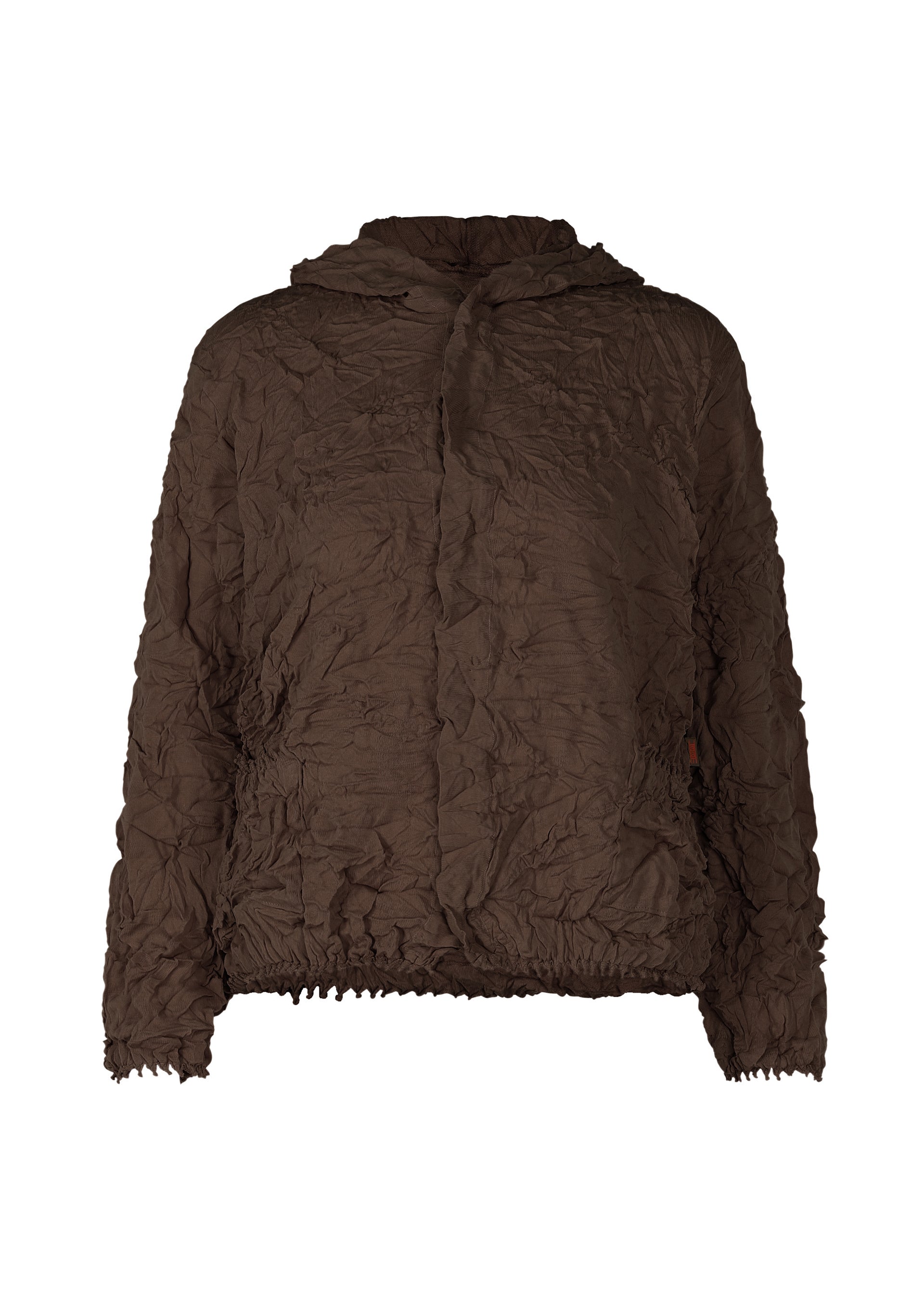 

Пальто kumo shibori knit Haat, коричневый