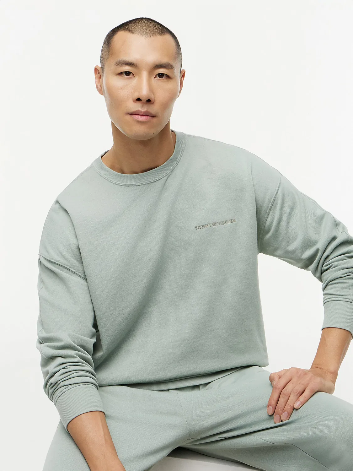 Толстовка 'Essential' Tommy Hilfiger, Mint — фото 4