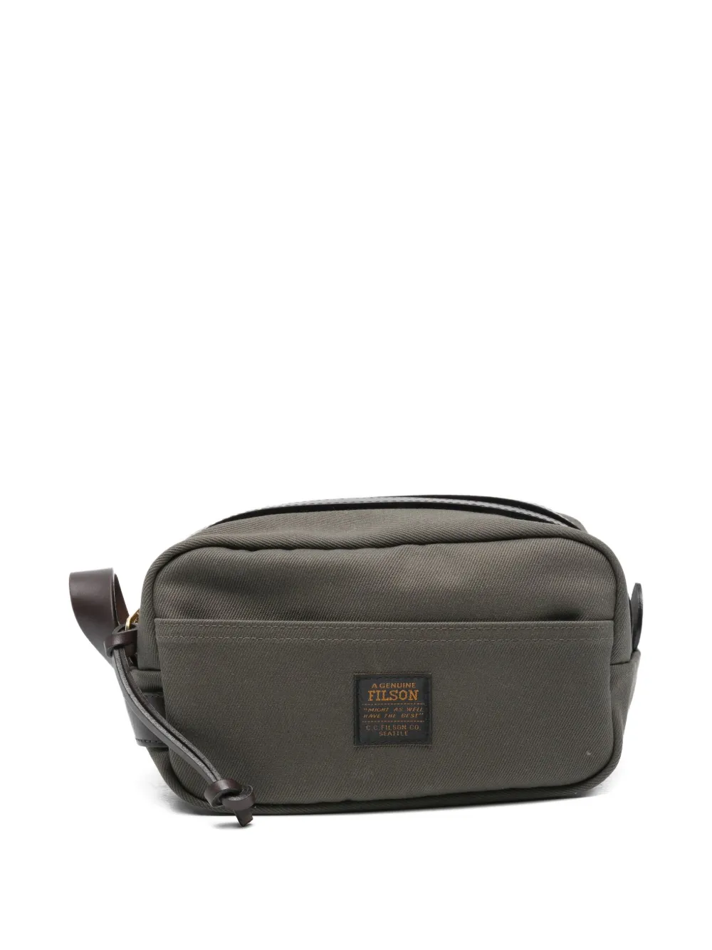 

Косметичка на молнии Filson, зеленый