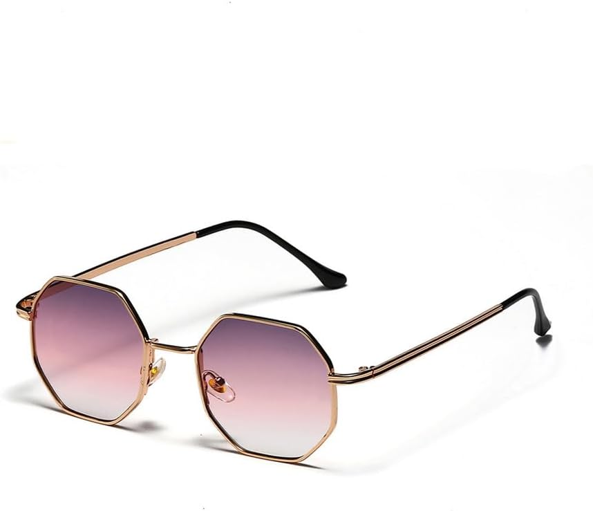 

Солнцезащитные очки UV400 с защитой от УФ-излучения — круглая маленькая оправа в стиле панк с градиентным переходом цвета, подходят для женщин и мужчин, для бега и занятий спортом на открытом воздухе UYPTK, 12