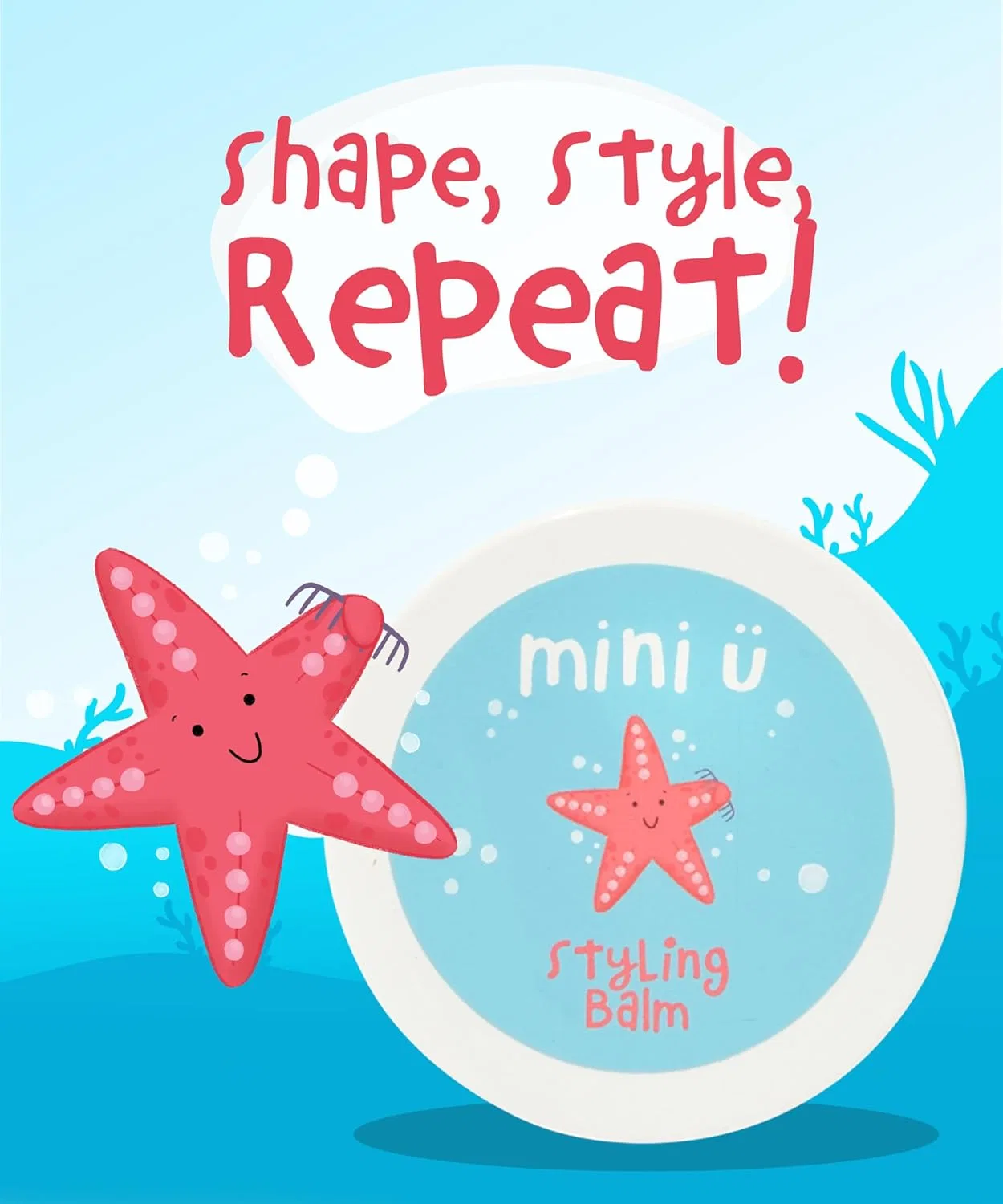 Детский бальзам для укладки волос «Styling Balm Kids» с ароматом арбуза от Mini U Mini-U — фото 2