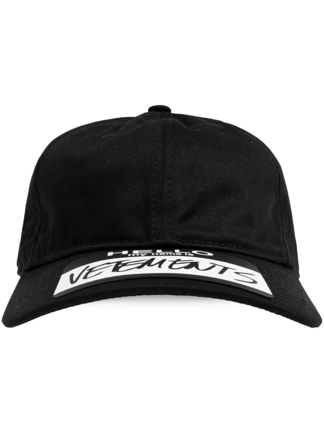 

VETEMENTS кепка с логотипом, черный
