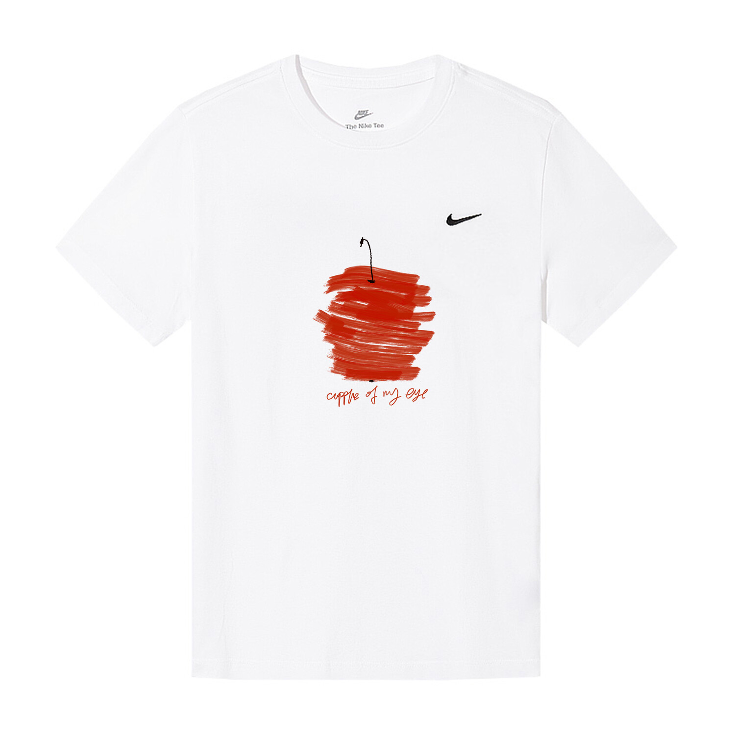 

Спортивная футболка унисекс белая Nike, белый